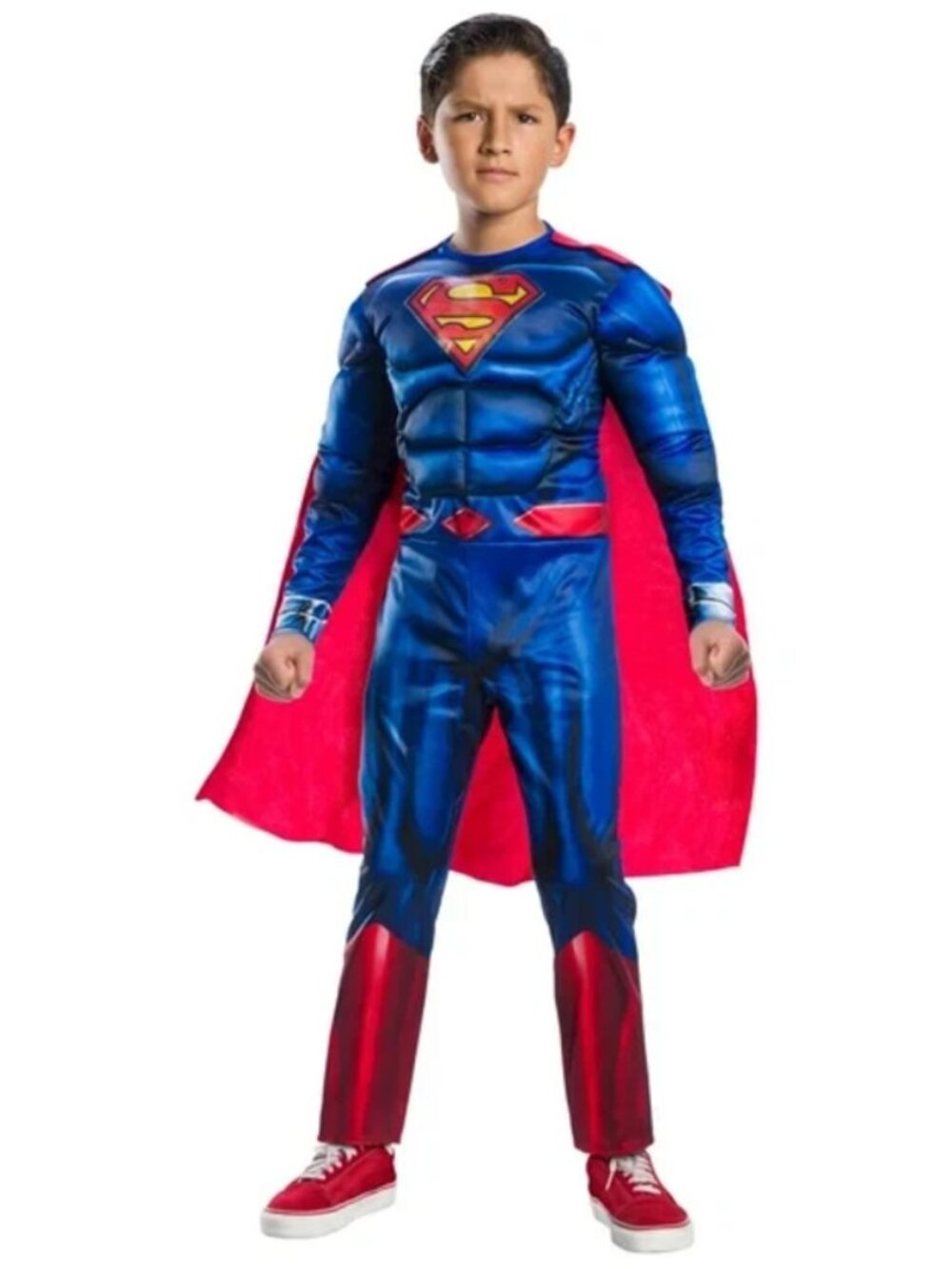 Rubies Boy's Superman Padded Costume Large (10-12)